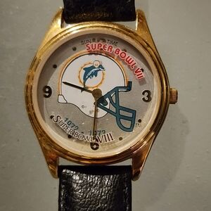 Vintage Miami Dolphins Superbowl Watch 1972-73